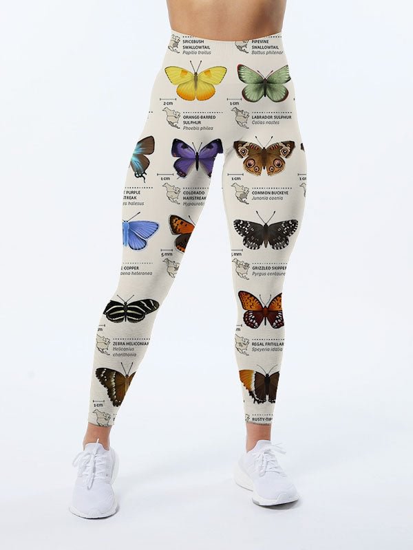 Butterflies Of North America Leggings