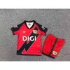 25/26 Kids Rayo Vallecano de Madrid SAD Red Black Soccer Jersey