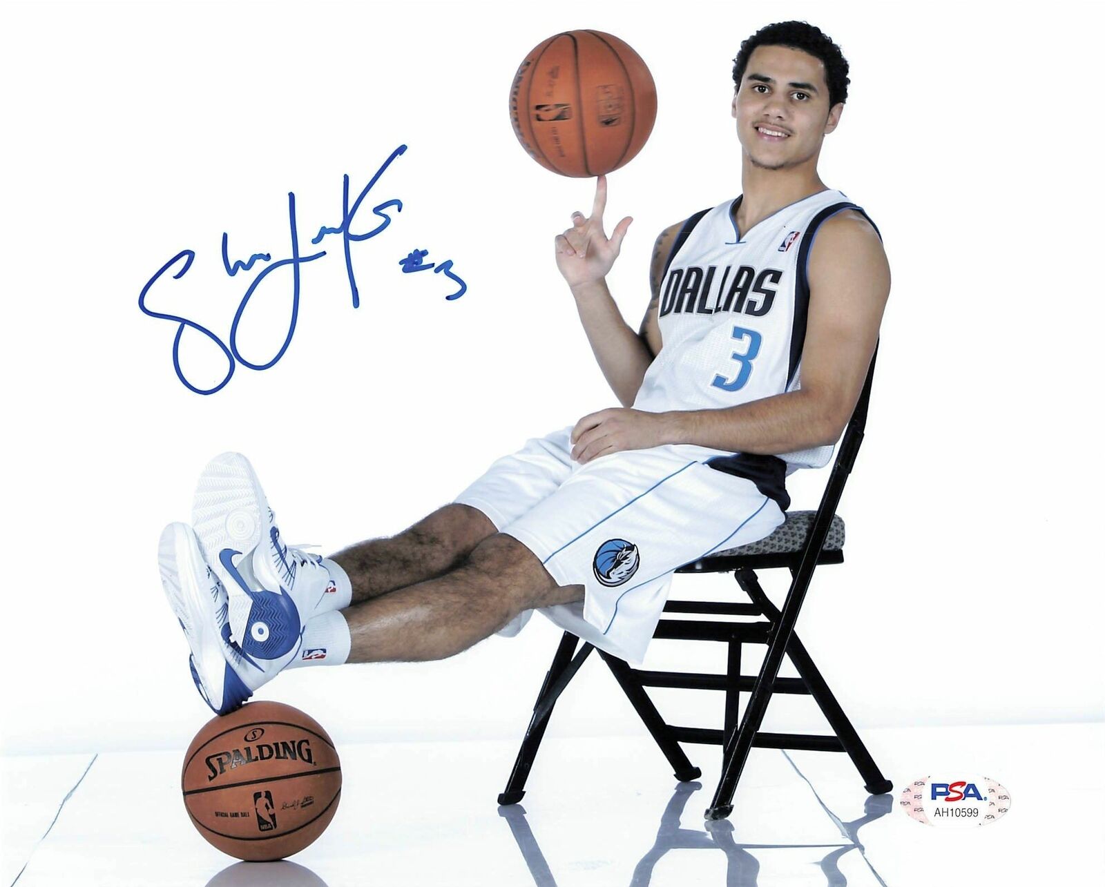 Shane Larkin signed 8x10 Photo Poster painting PSA/DNA Dallas Mavericks Autographed