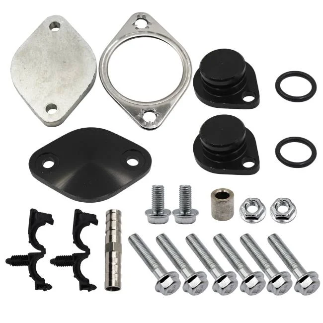 EGR Valve Cooler Kit For 2008 2009 2010 Ford F-250 F-350 F-450 F-550 Powerstroke 6.4L Diesel Turbo