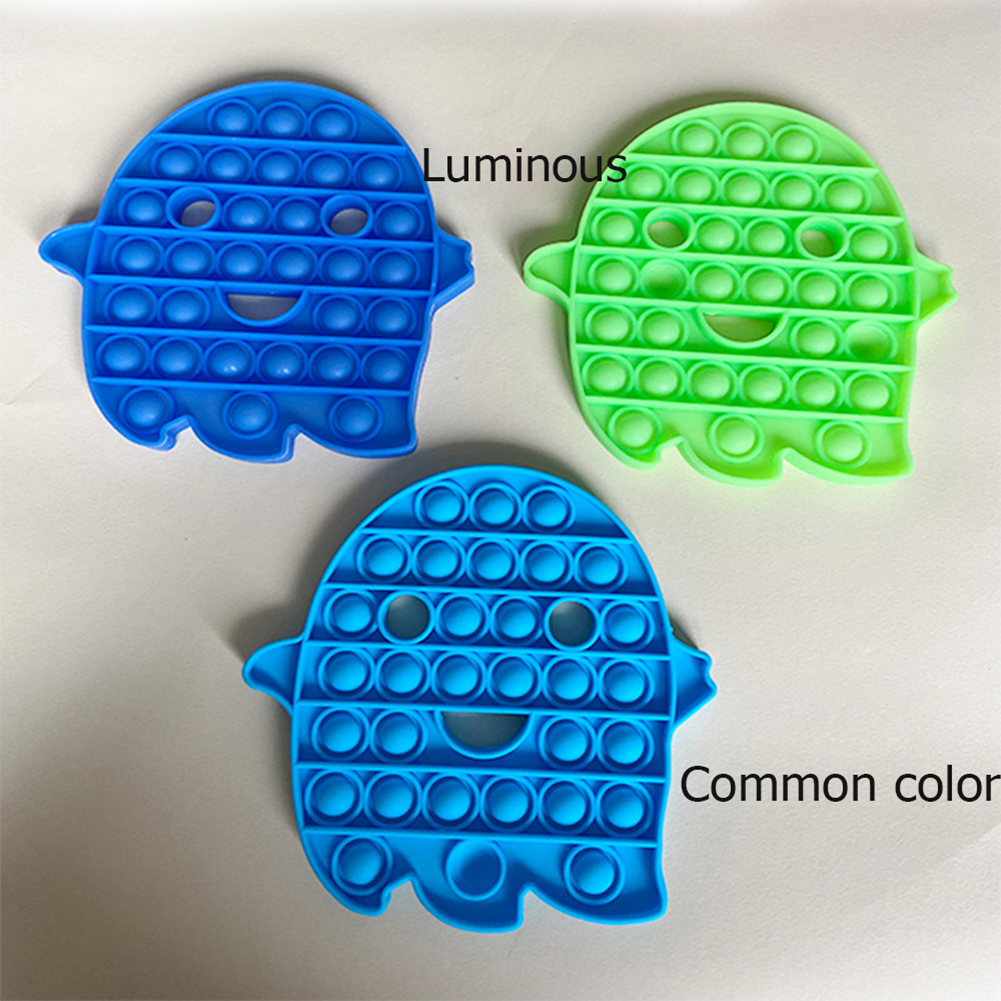 

Silicone Ghost Pumpkin Push Bubble Board Autism Toy Kid Educational Tool, 501 Original