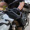 Motorcycle Leg Side Bag with Mesh Bag Waterproof Travle Waist Bag (Black)