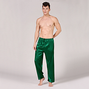 22 Momme Solid Silk Pajama Pants For Men