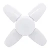 Fan Blade Lamp E27 28W 6000LM LED Industrial Light Bulb Foldable for Home Garage
