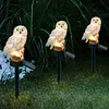LED Resin Simulation Animal Lawn Ground Plug Lamp Weatherproof Solar Figures Energy-Saving Lighting Easy To Use for Outdoor Patio Yard Balcony Courtyard