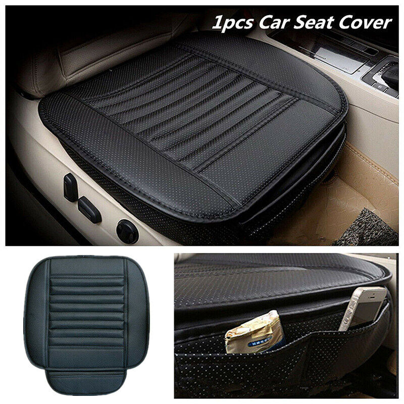 Dani Leather Charcoal Car Seat Cushion(Four Seasons Universal ...