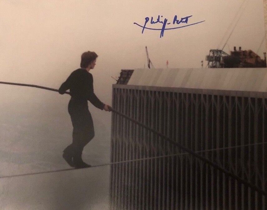 Philippe Petit signed autographed 8x10 Photo Poster painting Extremely rare Man on Wire