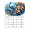 DIY Special Shaped Colorful Pattern 5D DIY Diamond Art Monthly Planner Kit