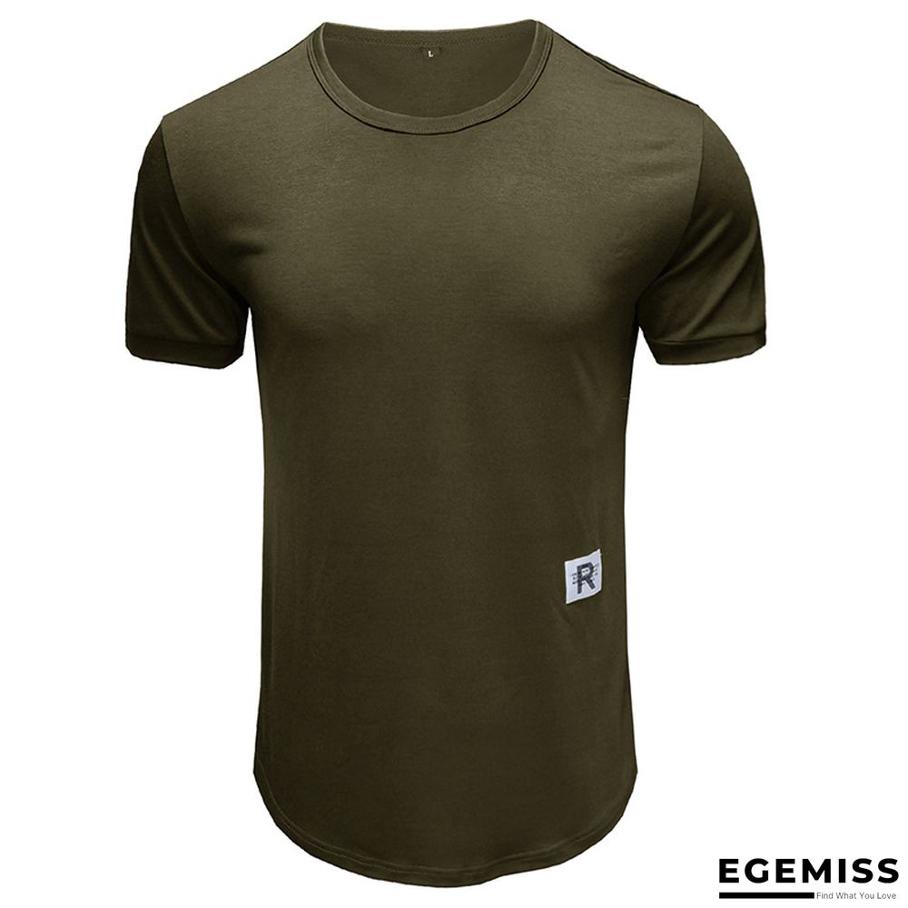 T-shirt with Short Sleeves and Round Collar In Plain Color | EGEMISS