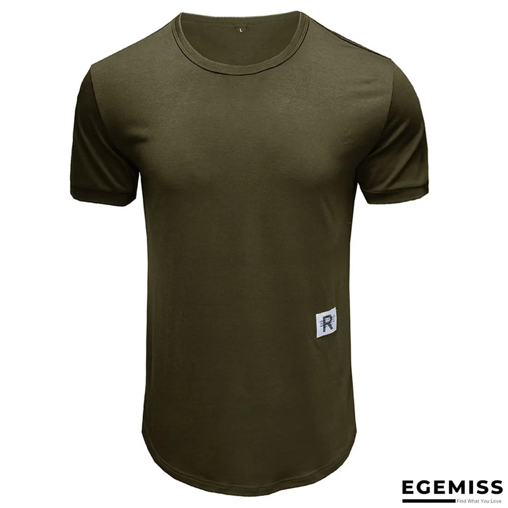 T-shirt with Short Sleeves and Round Collar In Plain Color | EGEMISS