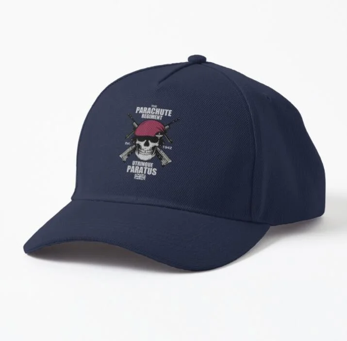 Parachute Regiment Print Cap British Military History Baseball Caps Outdoor One Size Hat