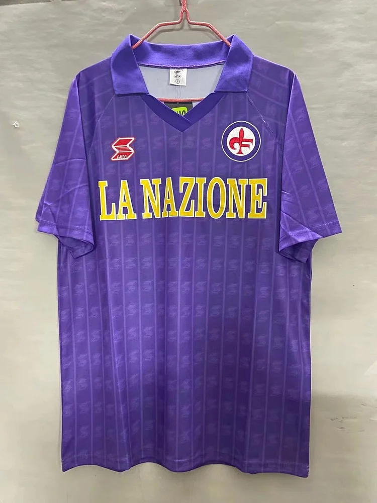 1989-90 Fiorentina home retro jersey