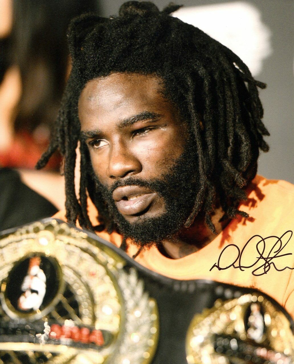 Daniel Straus Bellator Champion MMA Autographed Signed 8x10 Photo Poster painting CFS