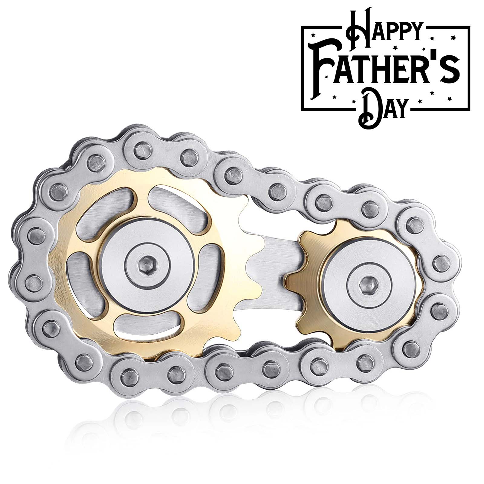 Sprockets Bicycle Chain Fidget Spinner Toys