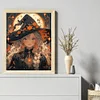 Halloween Witch-11CT Stamped Cross Stitch 40*50cm/15.75*19.69in tapestrymarket