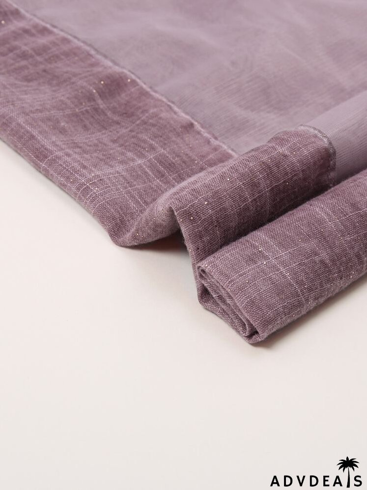 Foil Dot Detail Scarf