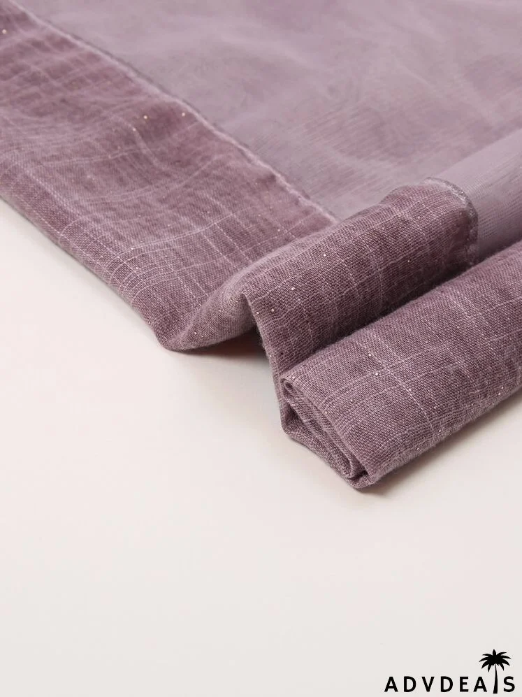 Foil Dot Detail Scarf