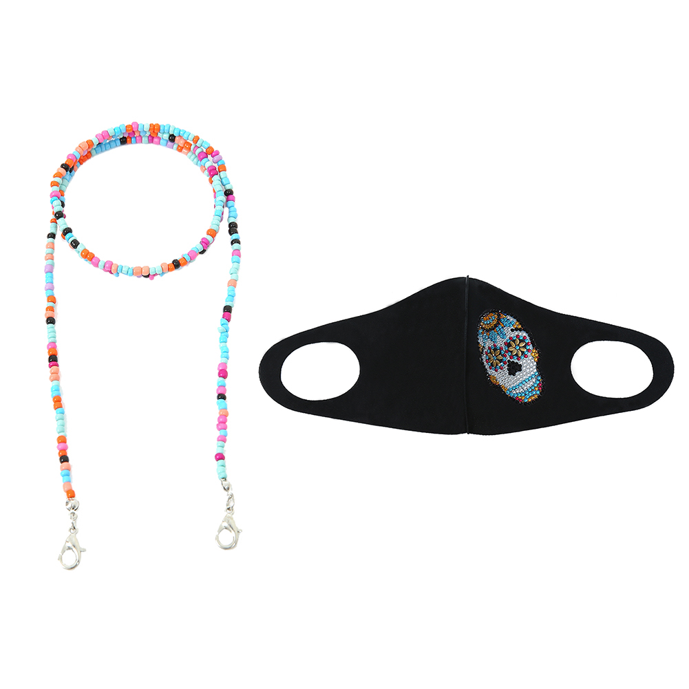 

Skull Veiling with Chain - 5D DIY Craft Fashion Accessories, 501 Original