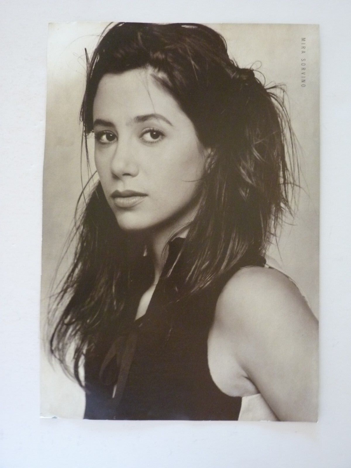 Mira Sorvino Rosie Perez Double Side Coffee Table Book Photo Poster painting Page 9x13