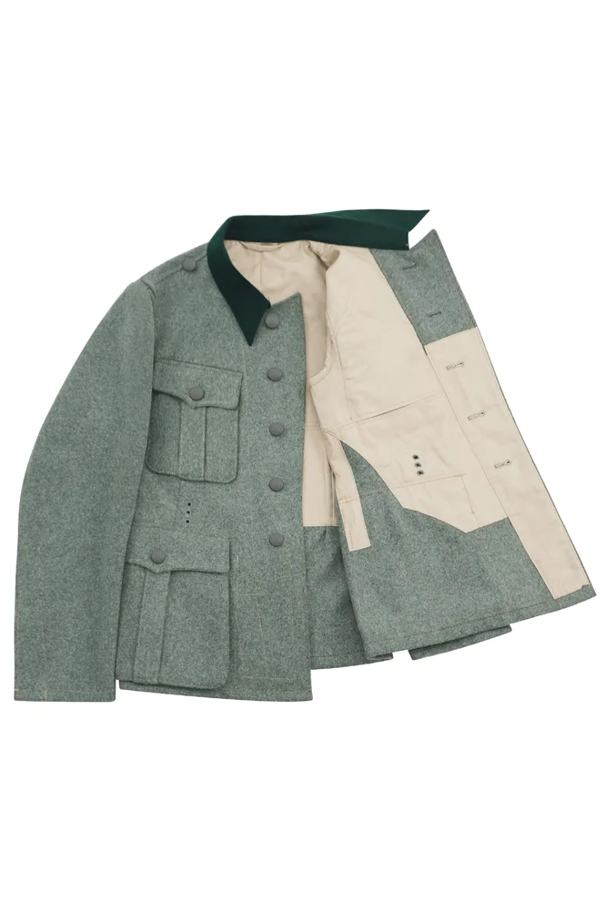   Elite German M1936 Elite Officer Fieldgrey Wool Tunic Feldbluse I German-Uniform
