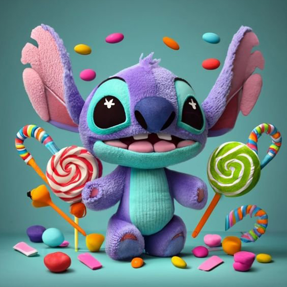 Candy Stitch 11CT Stamped Cross Stitch 40*40cm