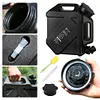 Camping Water Jug with Faucet Portable Water Bucket for Car Camping (Black)