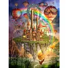 (Counted/Stamped) 11CT/18CT Hot Air Balloons/Castle - Cross Stitch（Big Size）