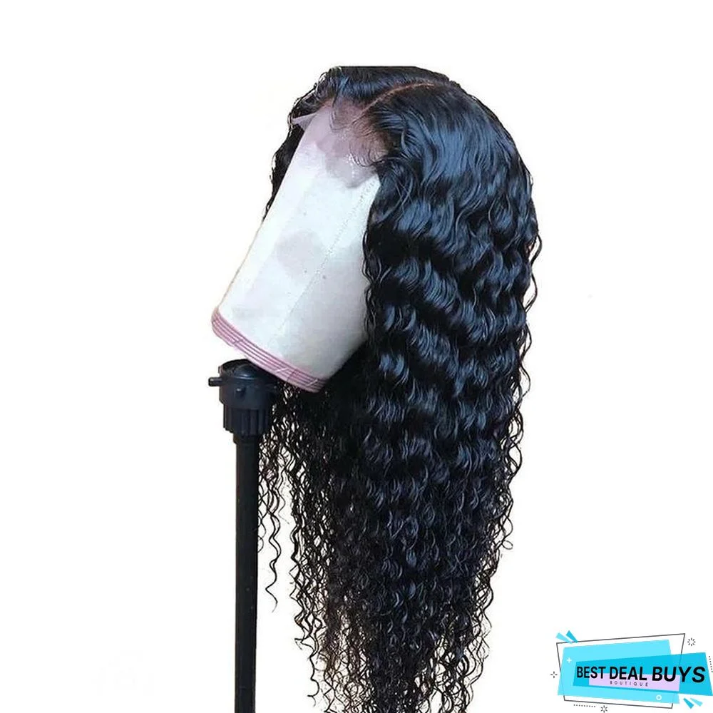 European, American and African Long Curly Hair Small Curly Ladies