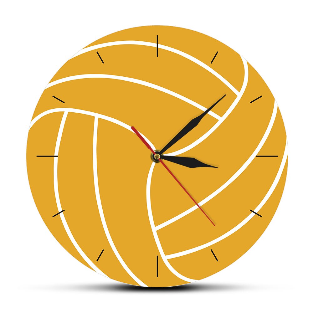 

3D Volleyball - Frameless Acrylic Wall Clock, 501 Original