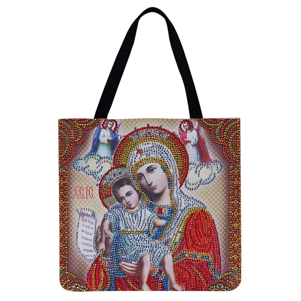 Linen Tote Bag -  Catholic