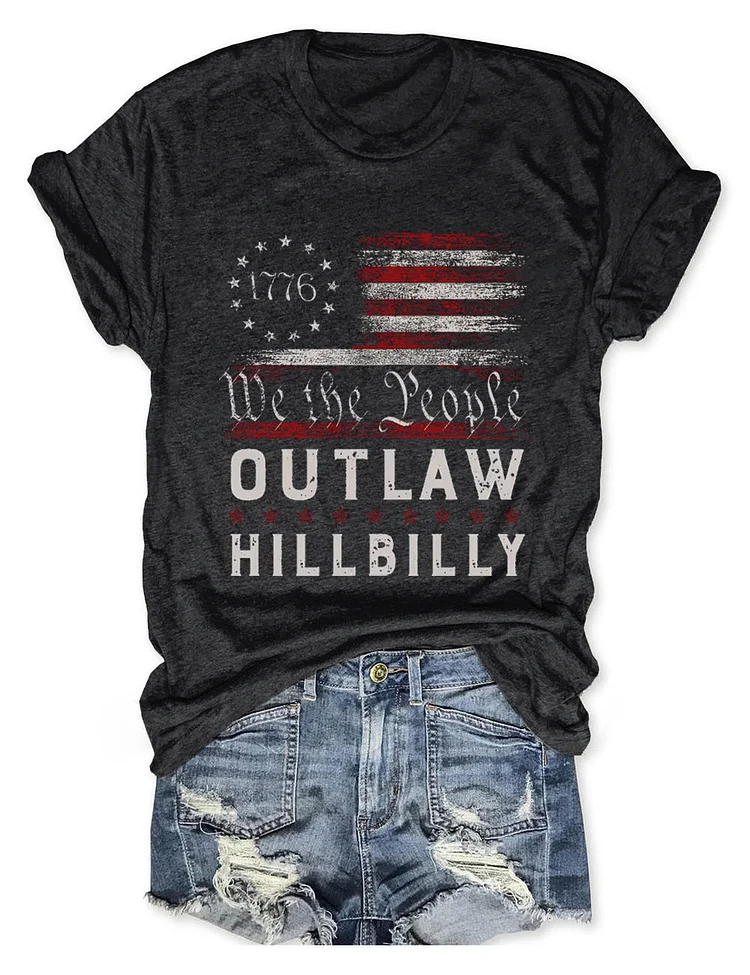 Women's We The People Outlaw Hillbilly T-Shirt