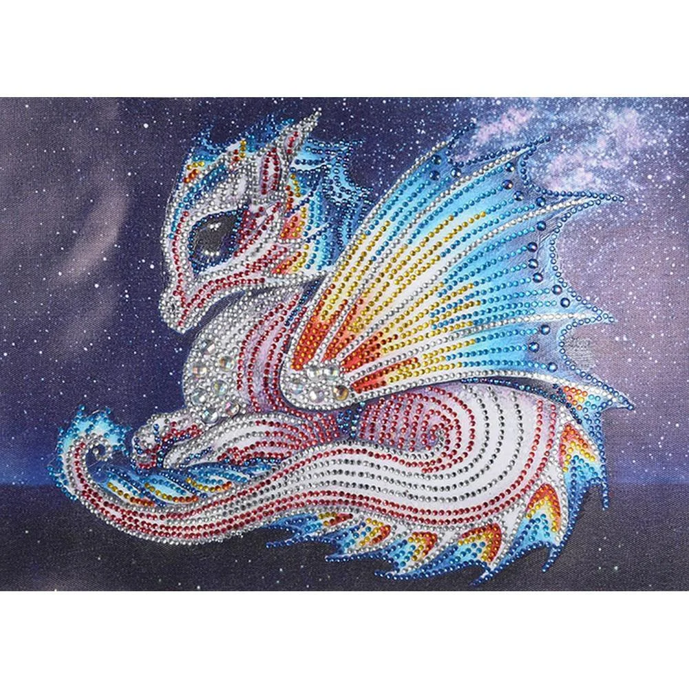 Partial Special Shaped Diamond Painting Dragon  Kits
