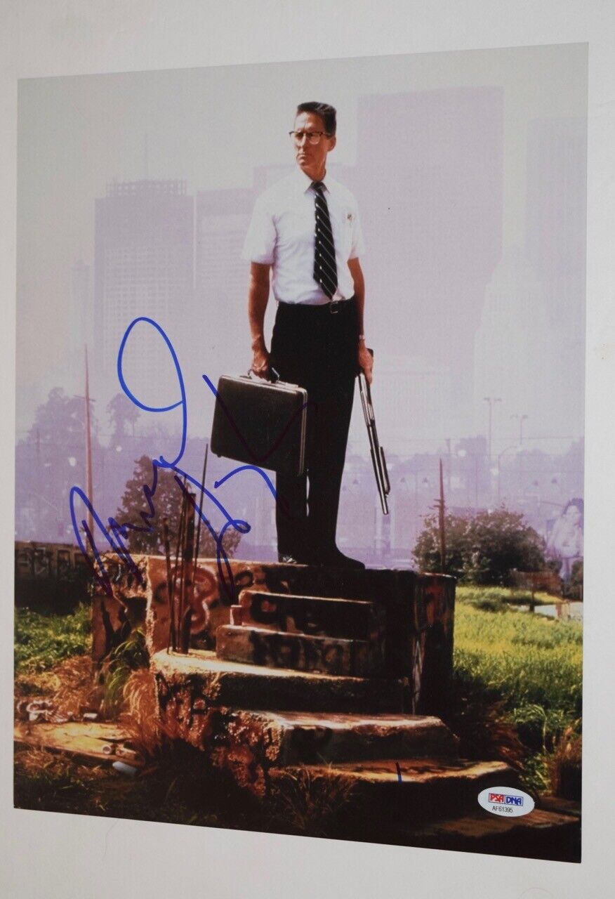 Michael Douglas Signed Autographed 11x14 Photo Poster painting Wall Street Falling Down PSA COA