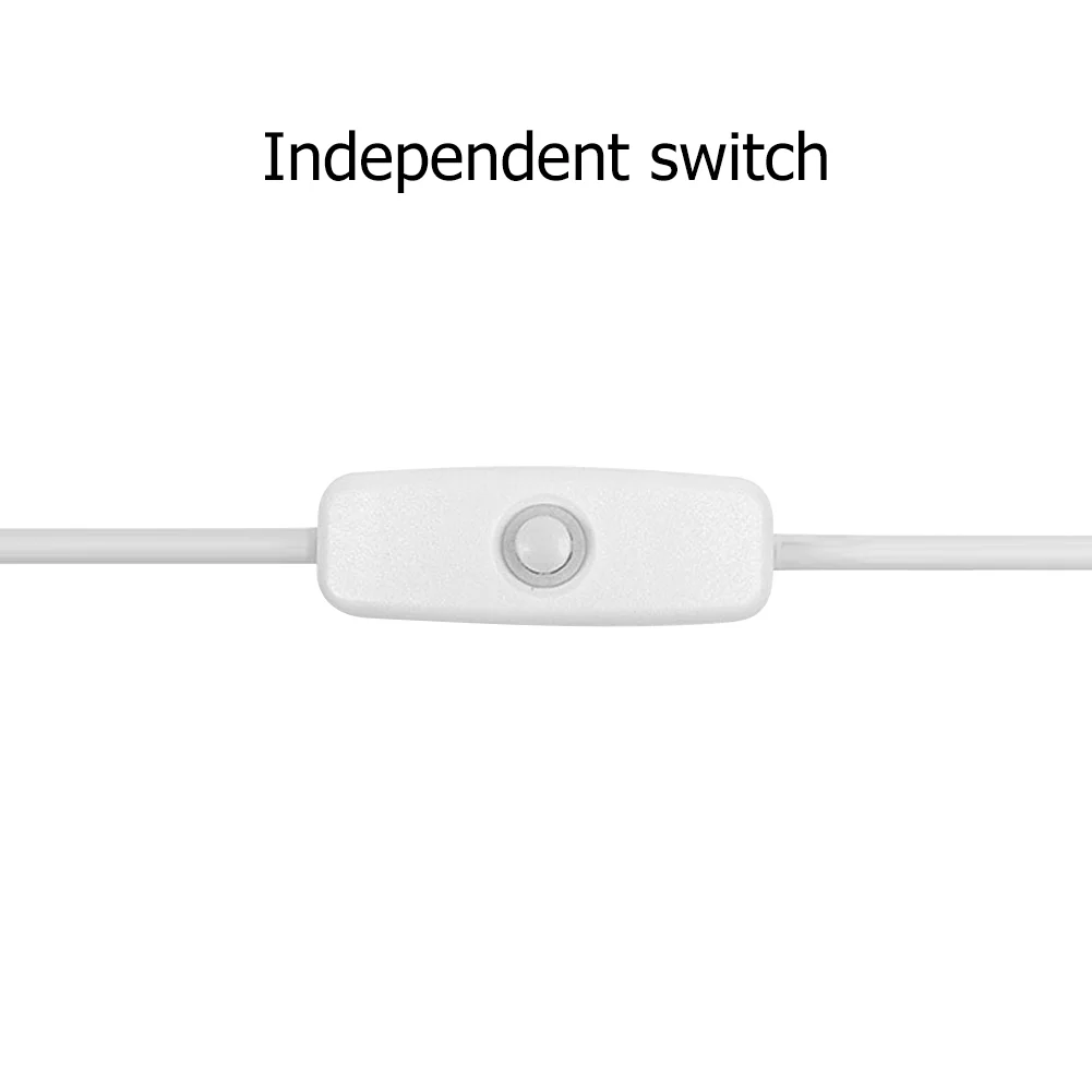 50cm LED Under Cabinet Night Light Bedroom Wardrobe Closet Lamp (A White)