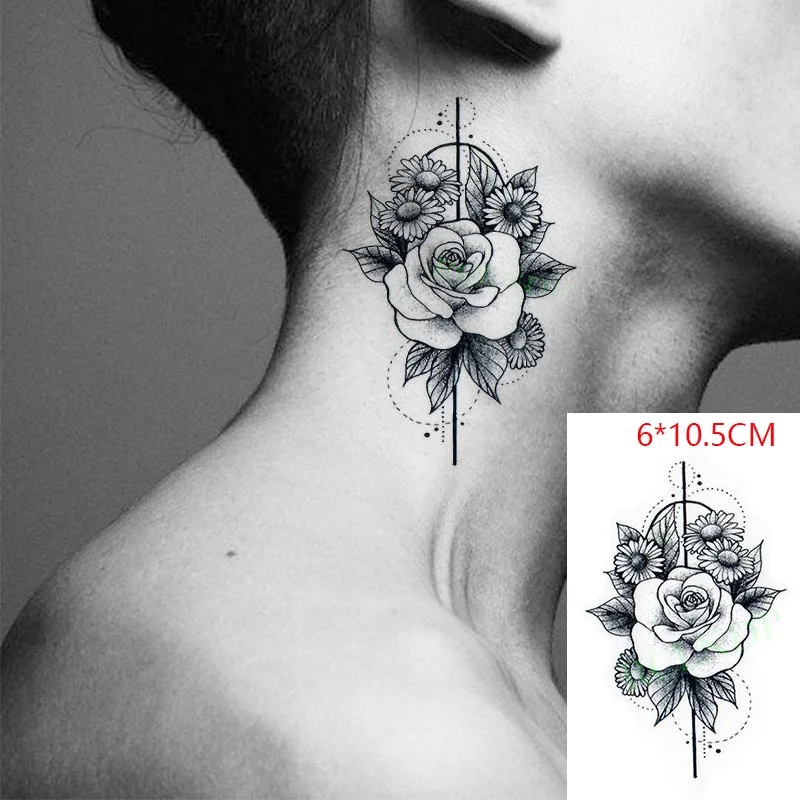 Waterproof Temporary Tattoo Sticker Music Note Tattoos Flash Fake Tatoo Tatouage Tatto For Men Women Kids
