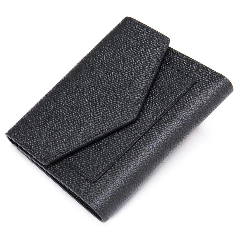 Unisex Casual Leather Card Holder Retro Wallet
