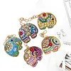 5pcs DIY Full Drill Diamond Paintng Special-shaped Elephant Keychains Kit