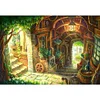 Fairy Tale Forest House-Full Embroidery 3 Strands 11CT Stamped Cross Stitch-58*40CM