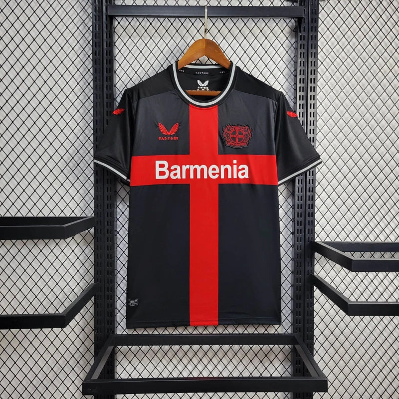 Collection Maillot Foot Bayer 04 Leverkusen Extérieur 21 22 Homme moins
