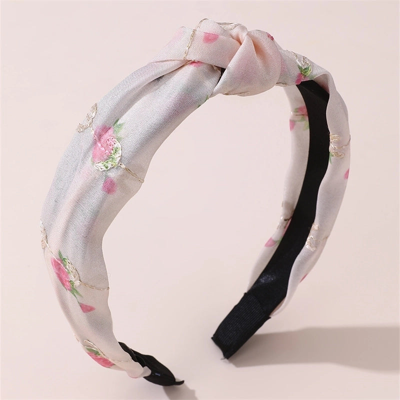 Women’s Sweet Minimalist Ditsy Floral Polyester Hair Clip Hair Band Hair Tie