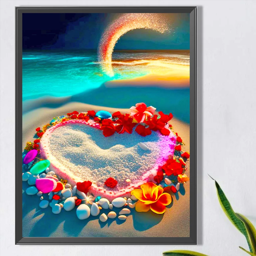 Diamond Painting - Full Round Drill - Romantic Seaside(Canvas|40*60cm)
