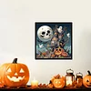 Diamond Painting - Partial Special Shaped Drill - Halloween Ghost(Canvas|30*30cm)