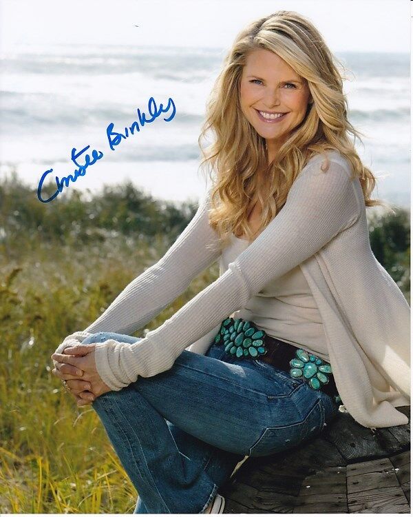 CHRISTIE BRINKLEY Signed Autographed Photo Poster painting