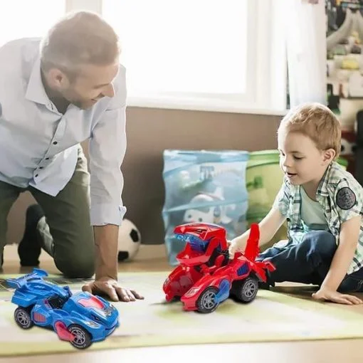 Early Christmas Sale – 49% OFF🎁LED DINOSAUR TRANSFORMATION CAR TOY