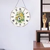 2D DIY Acrylic Bouquet Diamond Painting Clock Pendant w/ Clock Function Wall Art