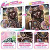 Dreamcatcher Black Beauty Special Shaped 5D DIY Partial Drill Diamond Art Kit 30x30cm Diamonds Dots Gem Art Kits for Adults Home Decor