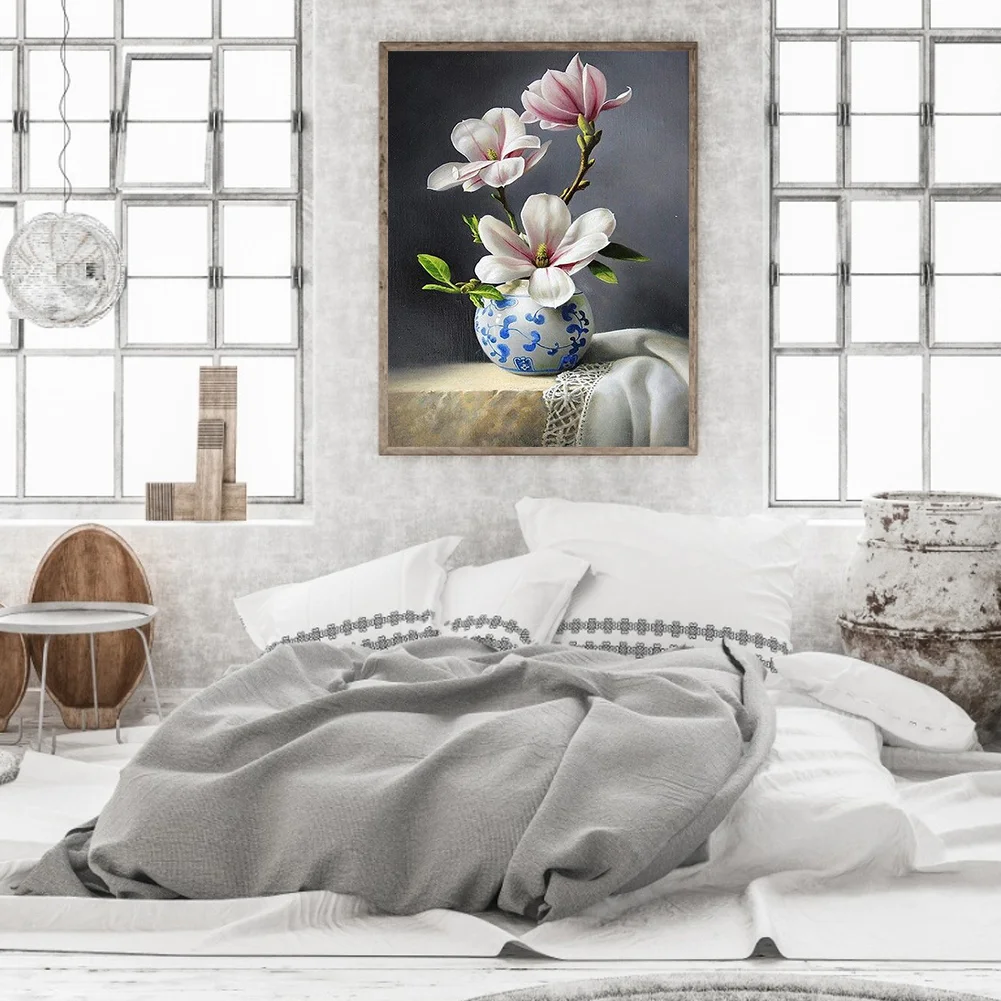 DIY Paint By Number 40*50cm - Magnolia