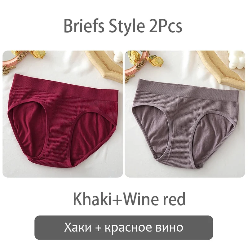 FINETOO Seamless Briefs Women Sexy Panties S-XL Female Underpants Fashion Ladies Panties Solid Color Girls Panty Lingerie 2020