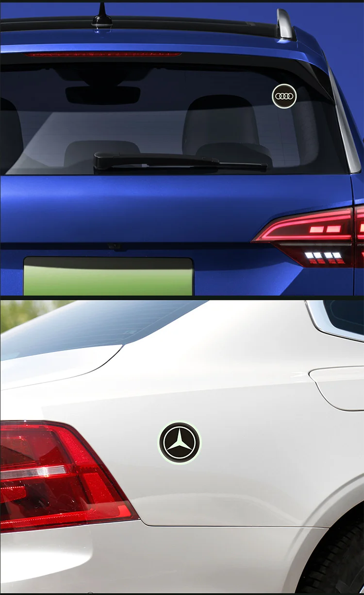 Car night light car stickers