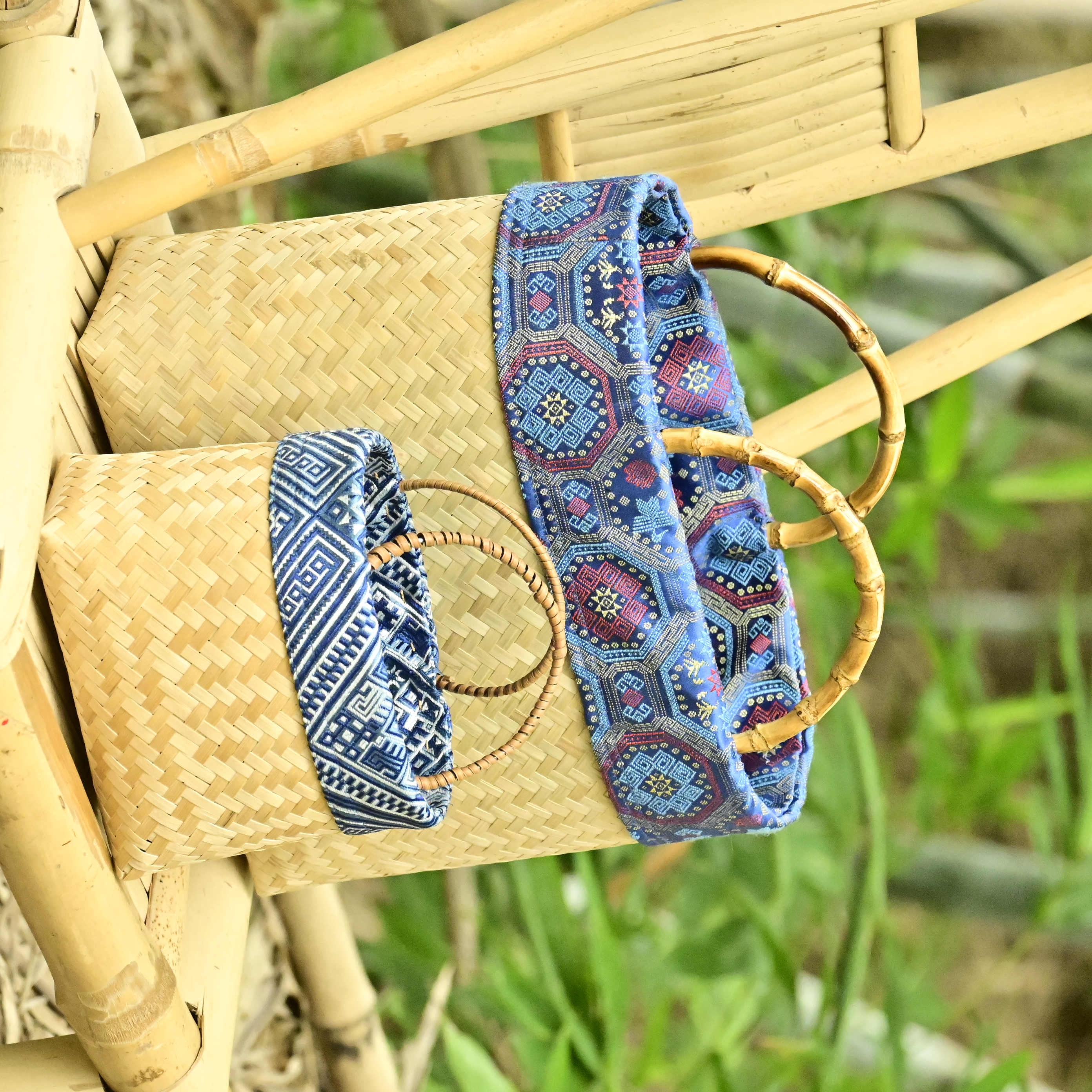 Bamboo Bag Zhuang Brocade